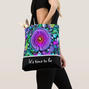 Ways Of Life - Neurographic Art Pattern 2 Tote Bag