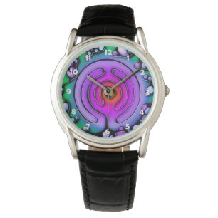 Ways Of Life - Neurographic Art Pattern 2 Watch