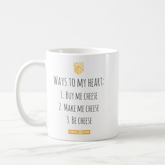 Ways to my heart. coffee mug (Left)