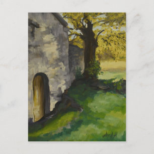 wayside chapel in Provence Postcard