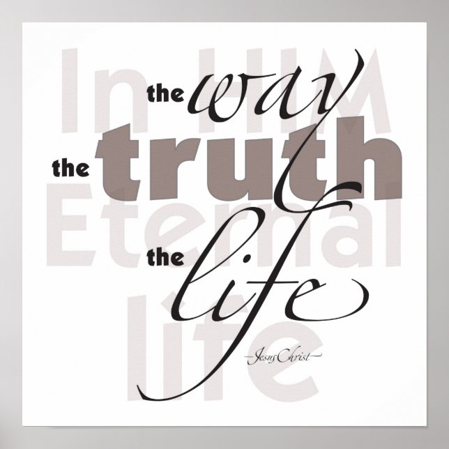 WayTruthLife Poster (Front)