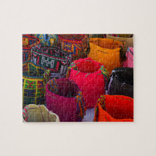 Wayuu mochilas bags for sale in Colombia Jigsaw Puzzle