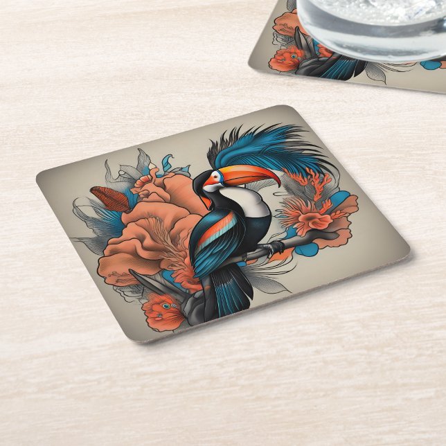 Wayward Waters Square Paper Coaster (Wayward Waters Square Paper Coaster
)