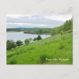 Wazee Lake Scenic Overlook Postcard