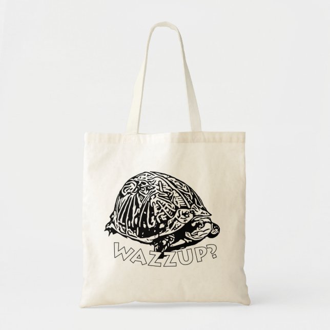 Wazzup - Budget Tote Bag (Front)