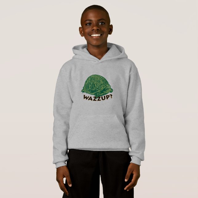 Wazzup - Kids' Pullover Hoodie (Front Full)