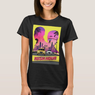 WB100 Rush Hour Retro City Skyline Partner Silhoue T-Shirt