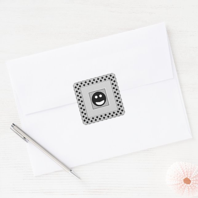 WB&G Smile Tile Sheet of Stickers (Envelope)
