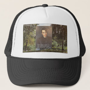 WB Yeats "Strike Hot Iron" Quote Tees Gifts Etc Trucker Hat