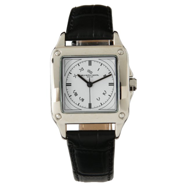 WBD Square Romano Watch (Front)