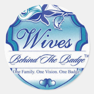 wbtb TRADEMARK Classic Round Sticker