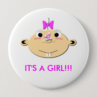 WButtterflynose 10 Cm Round Badge