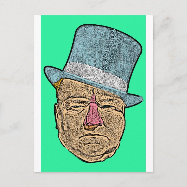 WC Fields Postcard (Front)