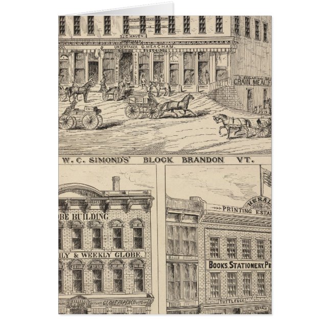 WC Simond's' Block in Brandon (Front)