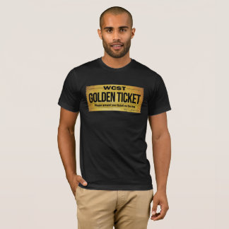 WCST GOLDEN TICKET  Men's Basic Bella Canvas T-Shirt