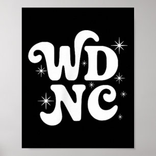 Wdnc We Do Not Care Club Gift Women Menopause Hot  Poster