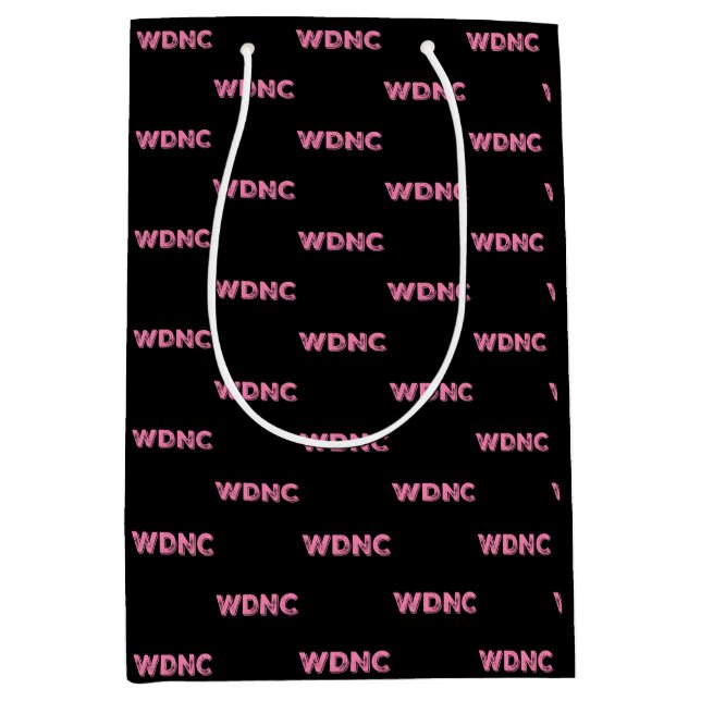 WDNC We Do Not Care Medium Gift Bag (Front)