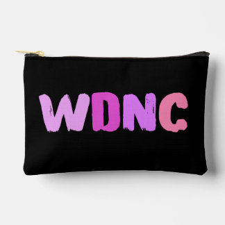 WDNC We Dot Not Care CLub Accessory Pouch
