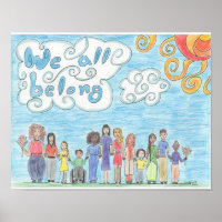 We All Belong 14x11