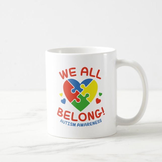 We All Belong Coffee Mug (Right)