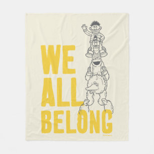 We All Belong Fleece Blanket