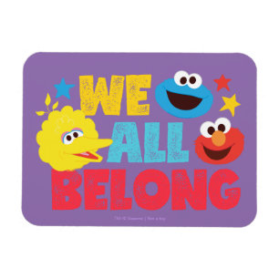 We All Belong Stars Magnet