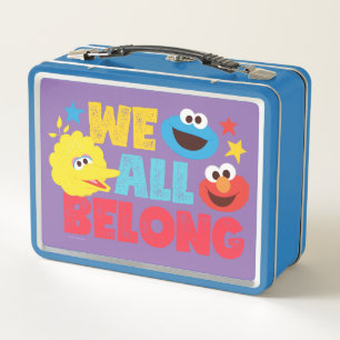 We All Belong Stars Metal Lunch Box