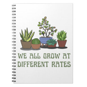 we all grow at different rates preschool teacher notebook