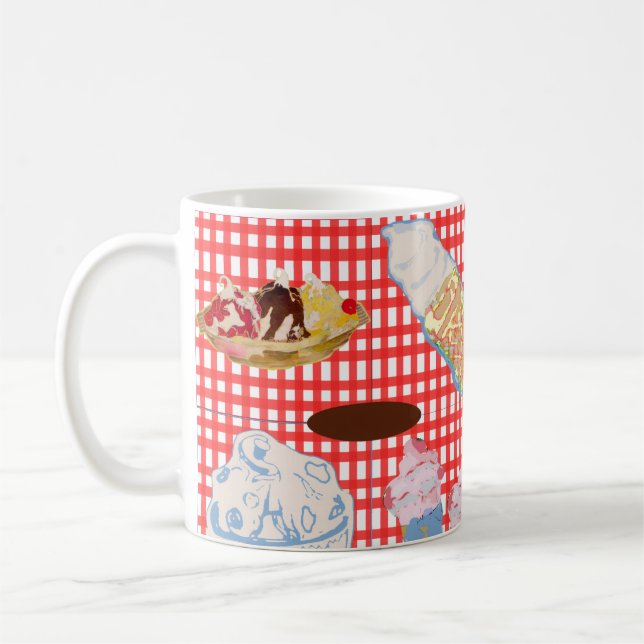 We All Scream For Ice Cream Coffee Mug (Left)