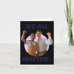 We All Sticker  Card