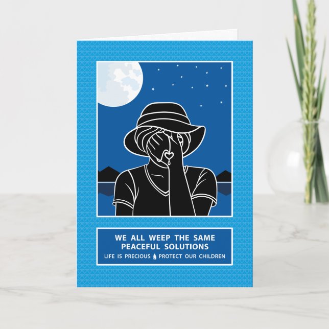 We All Weep The Same 1_Greeting Card (Front)