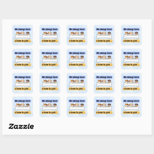 We always have a bone to pick square sticker