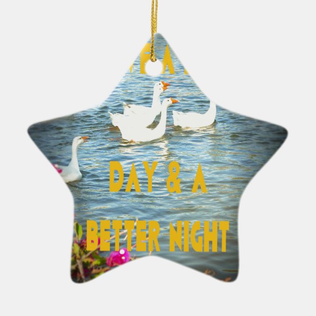 We always leave our customers happy & satisfied. ceramic ornament (Front)