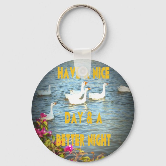 We always leave our customers happy & satisfied. key ring (Front)