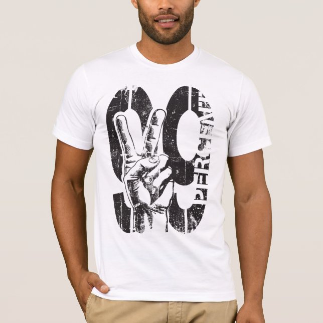 We Are 99 Percent Peace Shirt (Front)