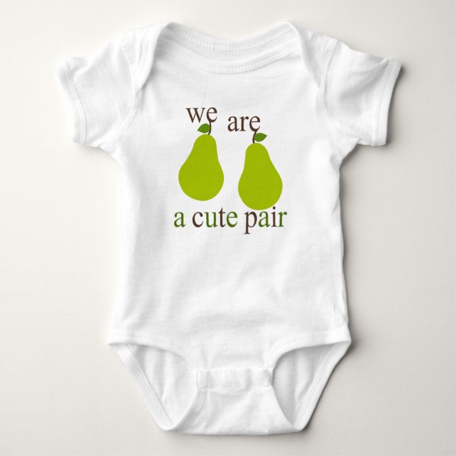 We Are A Cute Pair T-shirts (Front)
