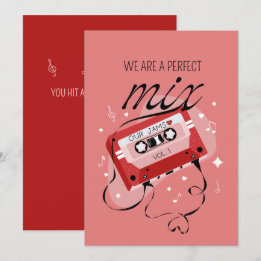 We Are A Perfect Mix Valentine Holiday Card