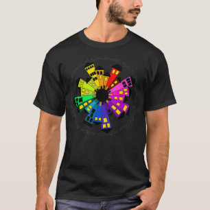 We are all Connected LGBTQ Gay Pride Month Rainbow T-Shirt