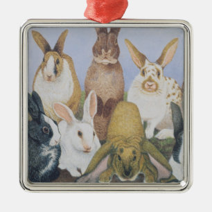 We are All Ears Metal Ornament