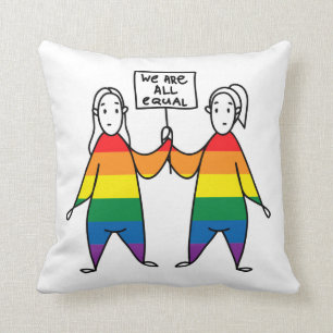 We Are All Equal Cushion
