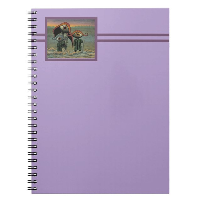 We Are All Eyes Here  Notebook (Front)