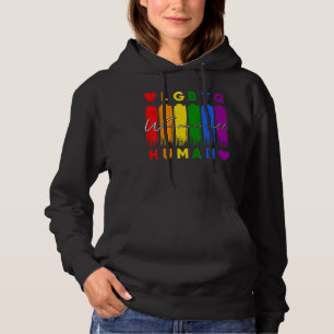 We Are All Human Lgbt Gay Rights Pride Ally Lgbtq Hoodie