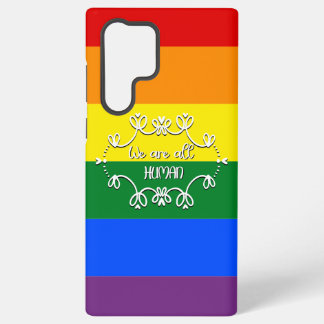 We Are All Human LGBTQ Pride Month Samsung Galaxy Case