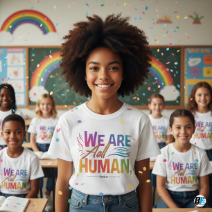 We are all human LGBTQ pride  T-Shirt
