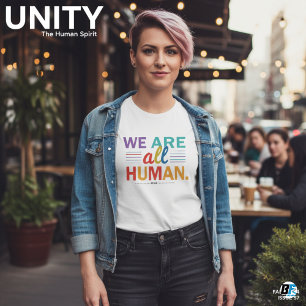 We are all human LGBTQ pride T-Shirt