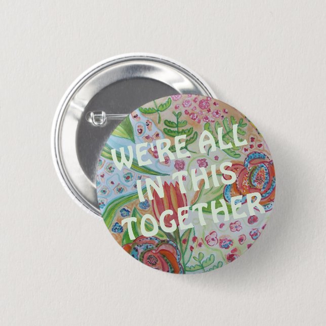We Are All In This Together Unity Button (Front & Back)