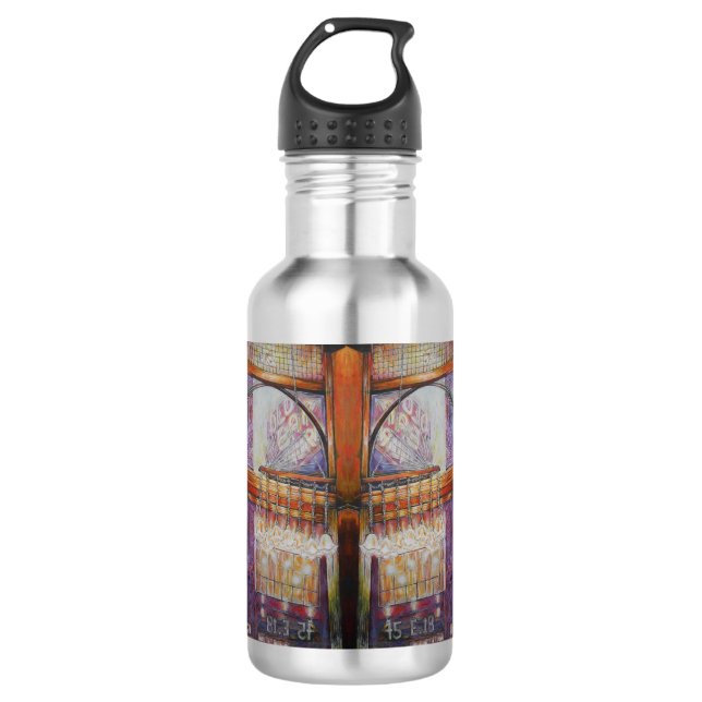 We Are All Moths Flying Around the Same Light. 532 Ml Water Bottle (Front)