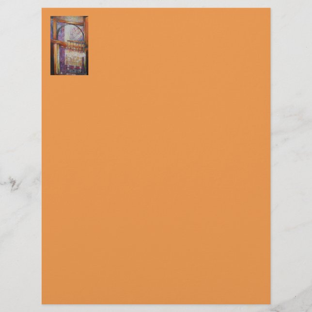 We Are All Moths Flying Around the Same Light. Custom Letterhead (Front)