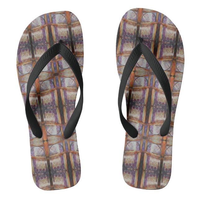 We Are All Moths Flying Around the Same Light. Thongs (Footbed)