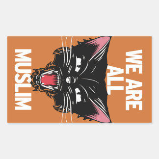 We Are All Muslim Sticker